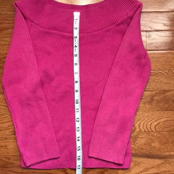 Fuchsia ribbed top - Picture 12 of 12